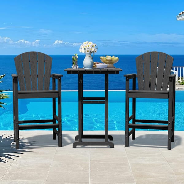 Bar height patio furniture set