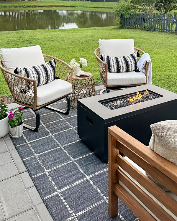 Budget outdoor fire pit