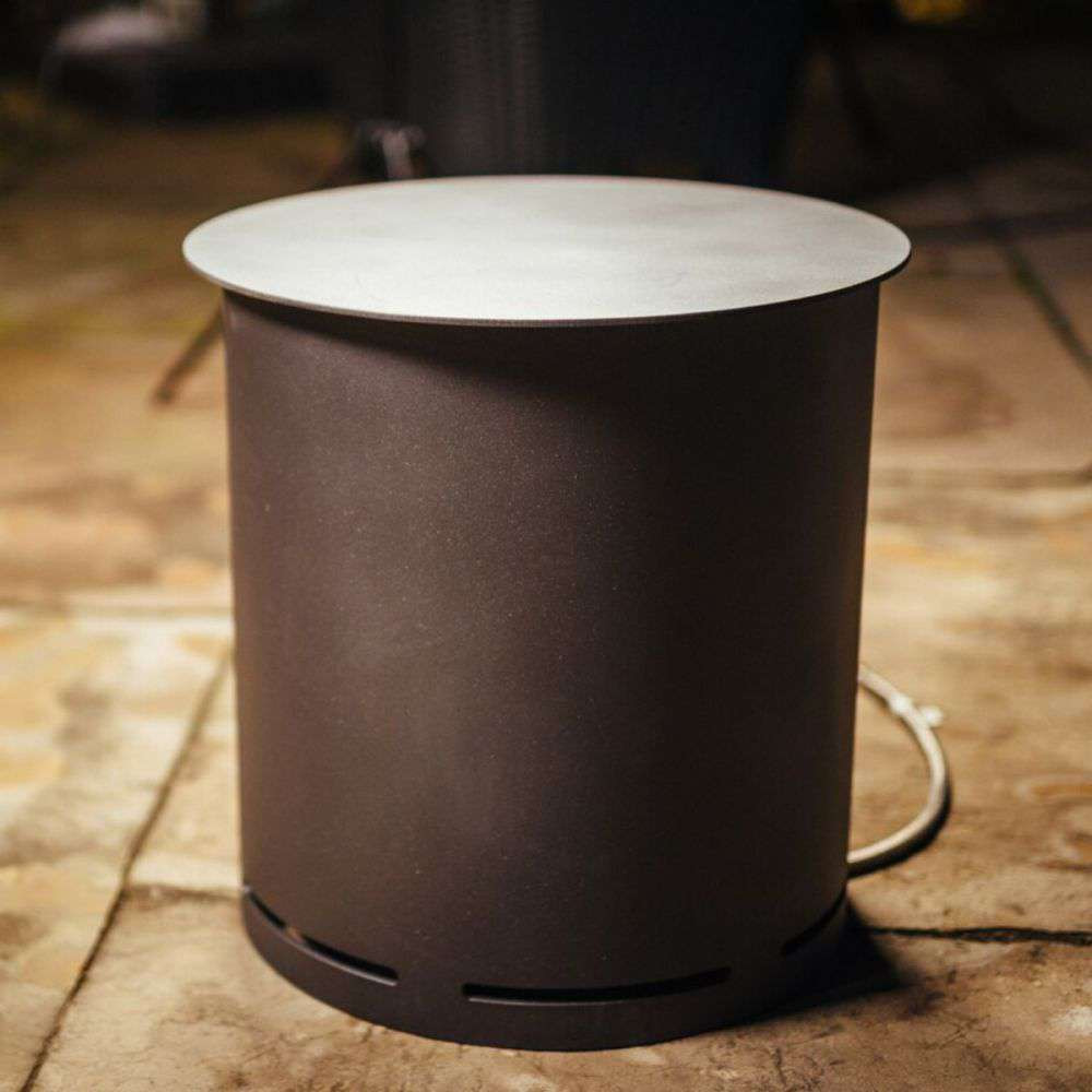 Propane tank cover for fire pit