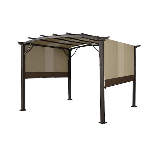 Abba Patio 10x10 ft. Outdoor Aluminum Pergola with Canopy