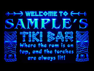 ADVPRO Personalized Custom Name Tiki Bar LED Neon Sign