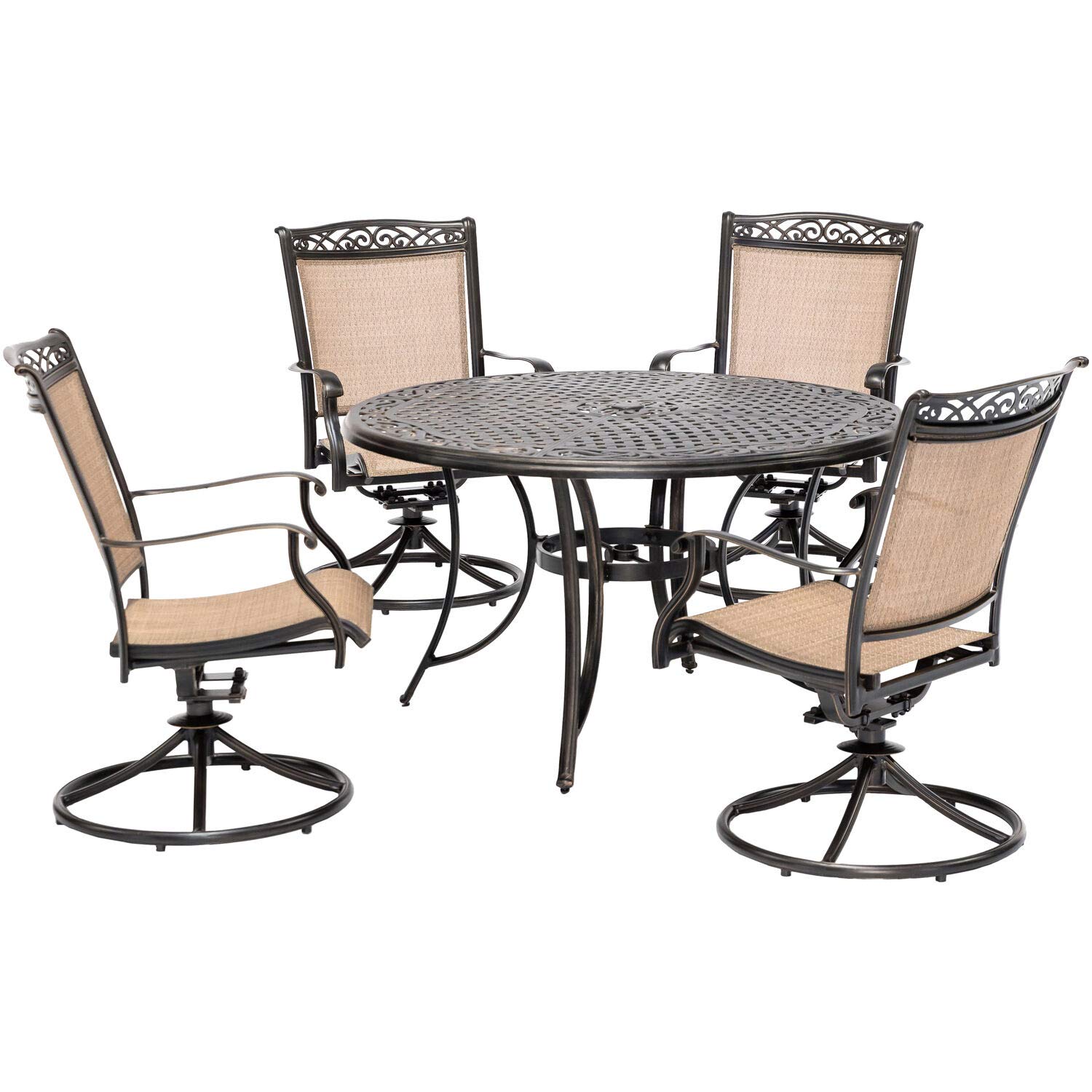 Agio International Havenhill 7-Piece Cast Aluminum Patio Dining Set