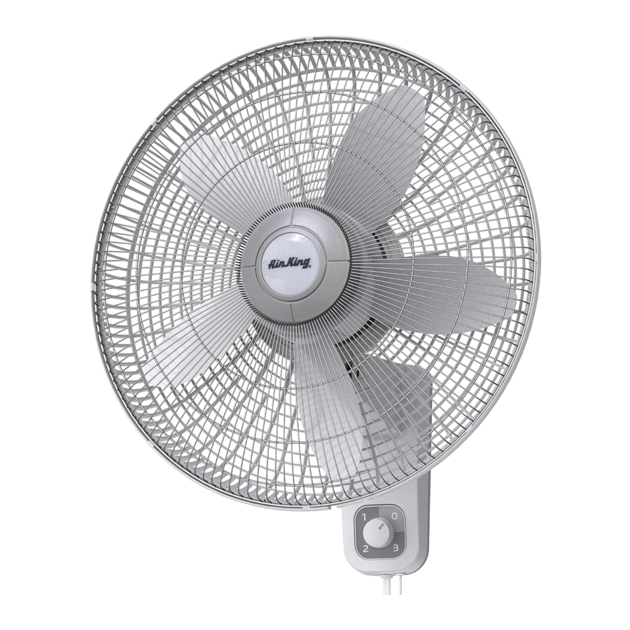 Air King 9018 Commercial Grade Oscillating Wall Mount Fan