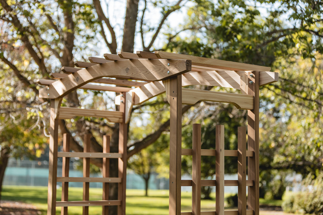 All Things Cedar Pergola Arbor Kit