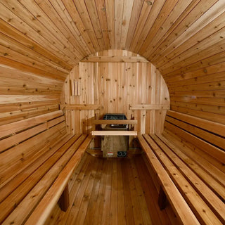 Almost Heaven Saunas Pinnacle 2-Person Barrel Sauna
