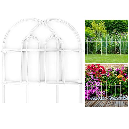Amagabeli 10-Pack Metal Garden Landscape Edging 4ft x 8in