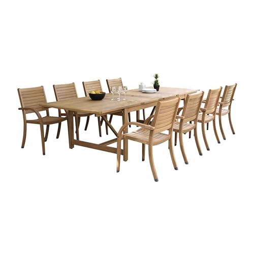 Amazonia Sunshine 5-Piece Teak Outdoor Dining Set