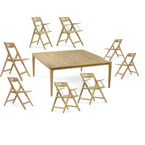 Amazonia Westminster 7-Piece Teak Dining Set