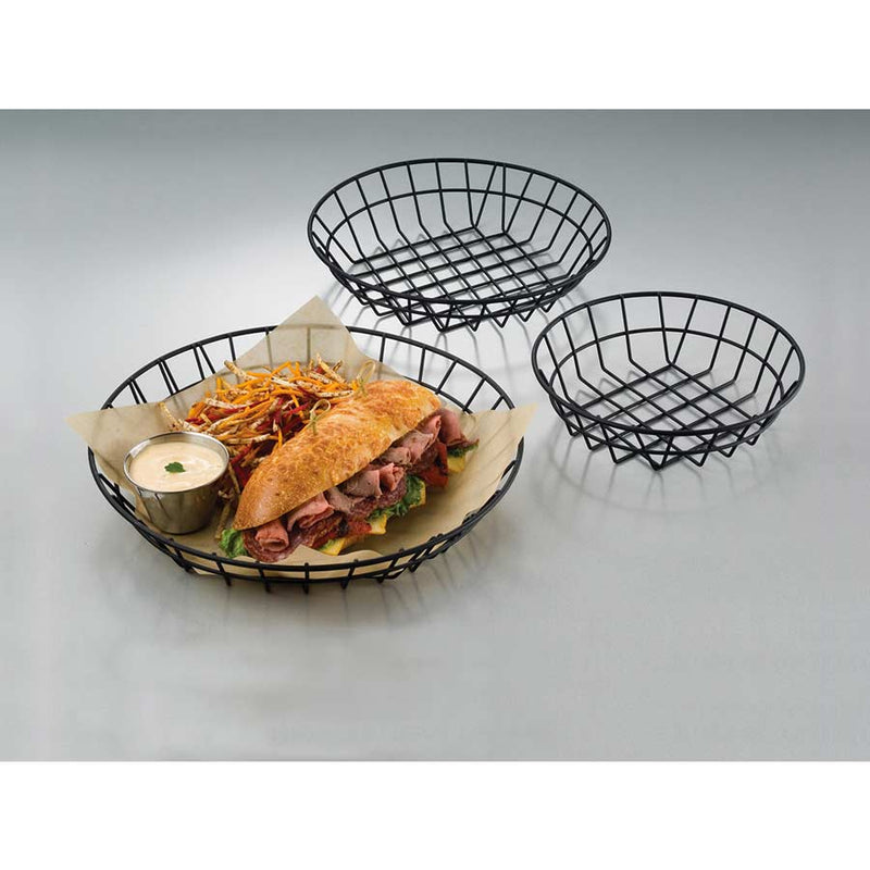 American Metalcraft BKWB44 Wire Burger Basket, Set of 6