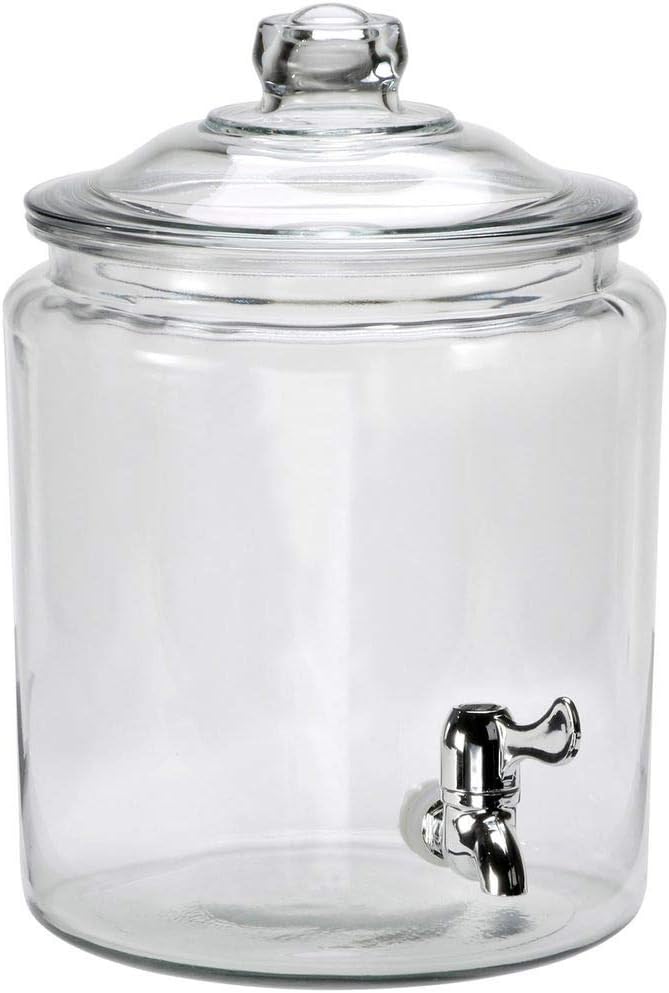Anchor Hocking Montana Glass 2.5-Gallon Beverage Dispenser