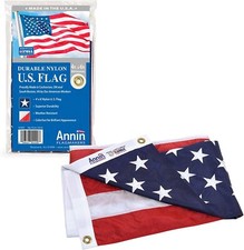 Annin Flagmakers American Flag 3x5 Ft Nylon SolarGuard