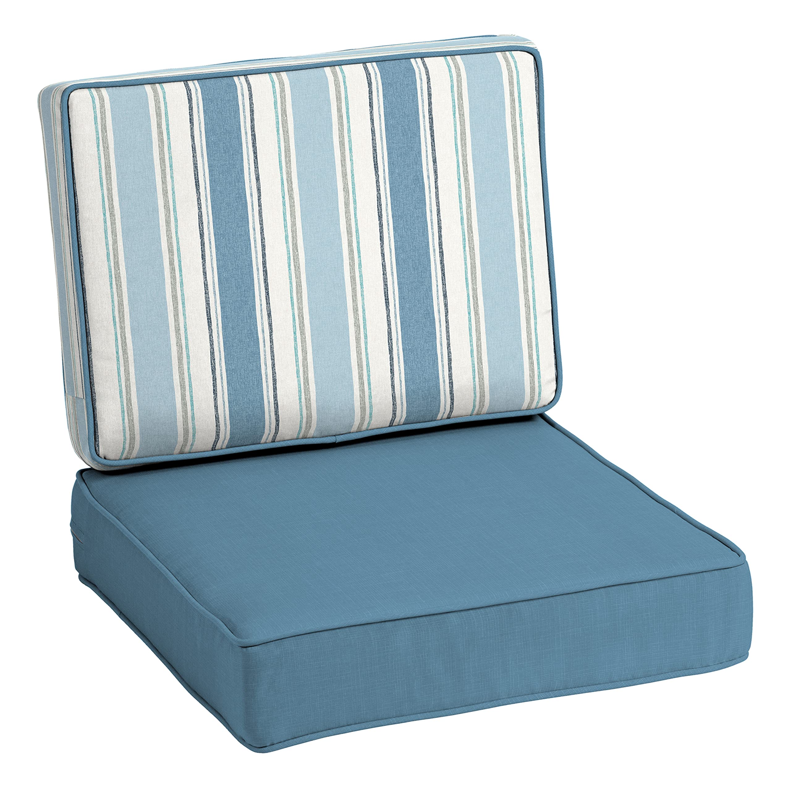 Arden Selections ProFoam Essentials Outdoor Deep Seat Cushion Set