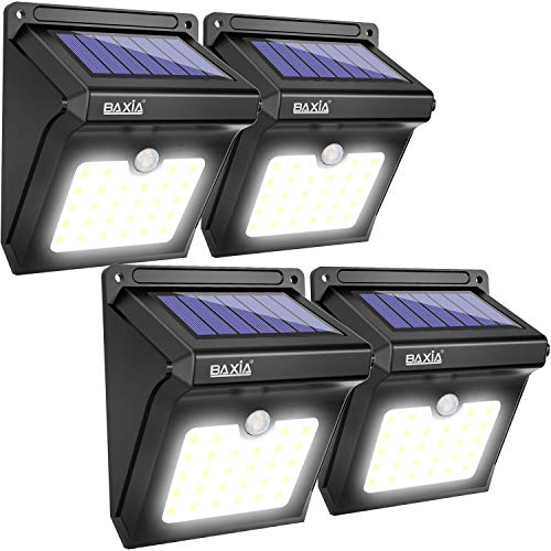 Baxia Technology BX-SL-101 Solar Security Lights Motion Sensor (2-Pack)