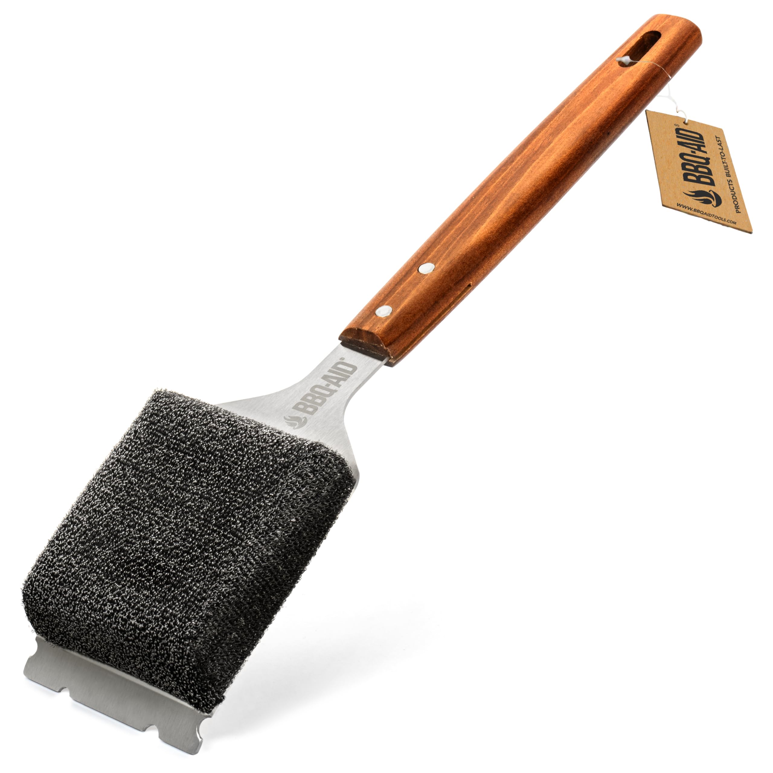 BBQ-Aid Grill Cleaning Kit with Brush, Scraper and Cleaner