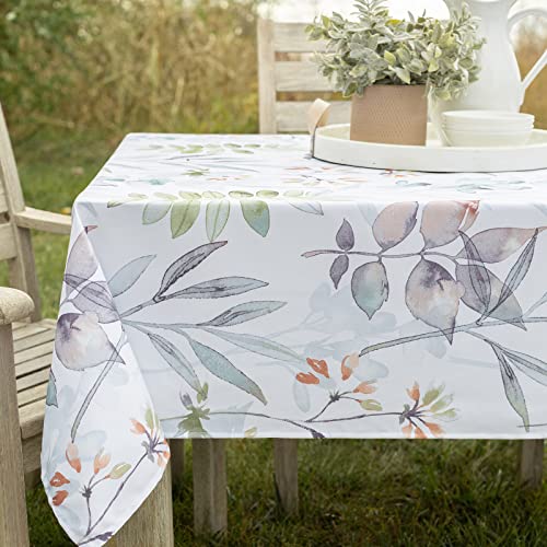 Benson Mills Outdoor Spillproof Fabric Tablecloth