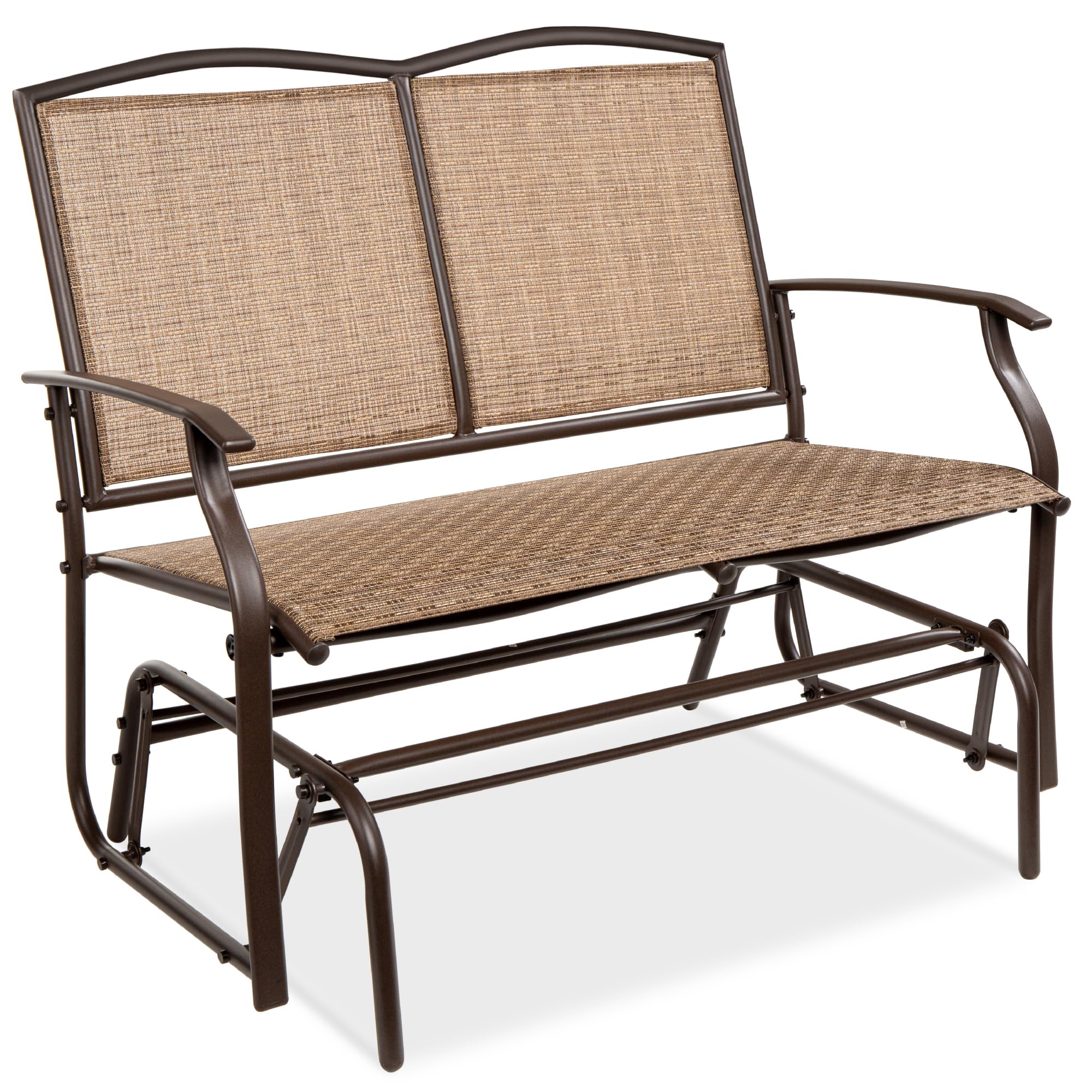 Best Choice Products 4-Piece Outdoor Steel Fire Pit Bench Set
