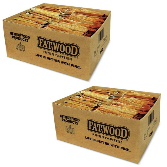 Betterwood Products Natural Fatwood Fire Starter 10 lb Box