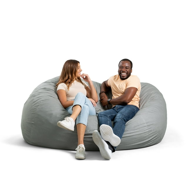 Big Joe XXL Fuf Comfort Foam Filled Bean Bag Chair