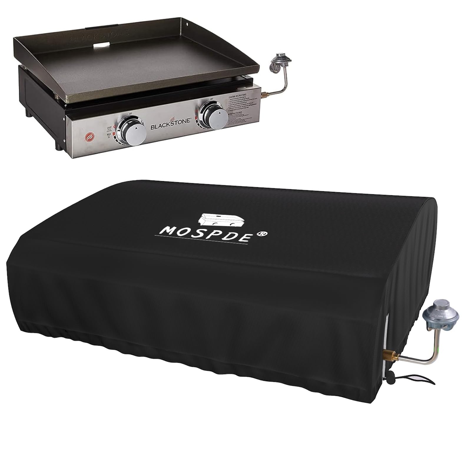Blackstone 1666 17-Inch Tabletop Griddle with Hood