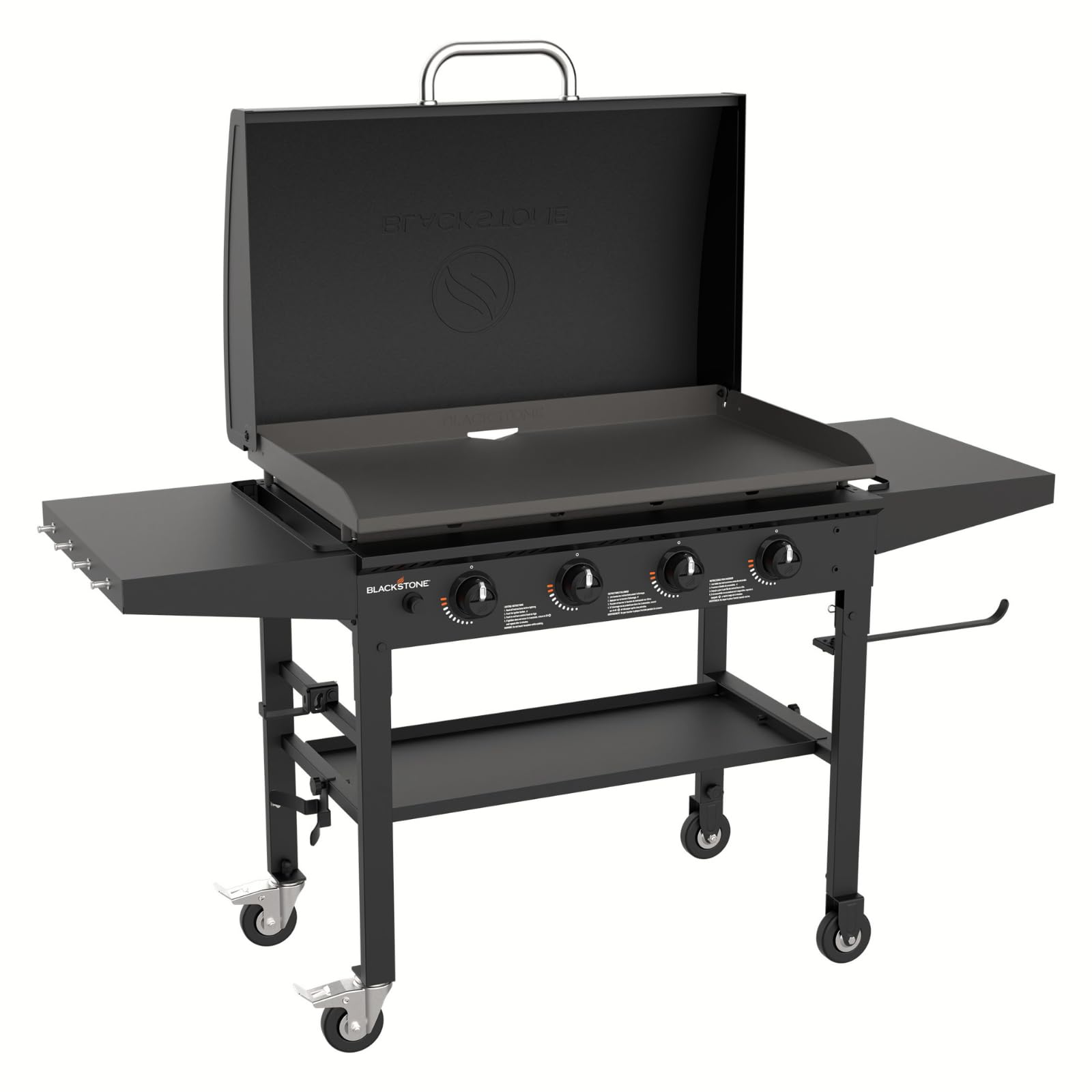 Blackstone 36 inch 4-Burner Flat Top Gas Griddle Station with Hood
