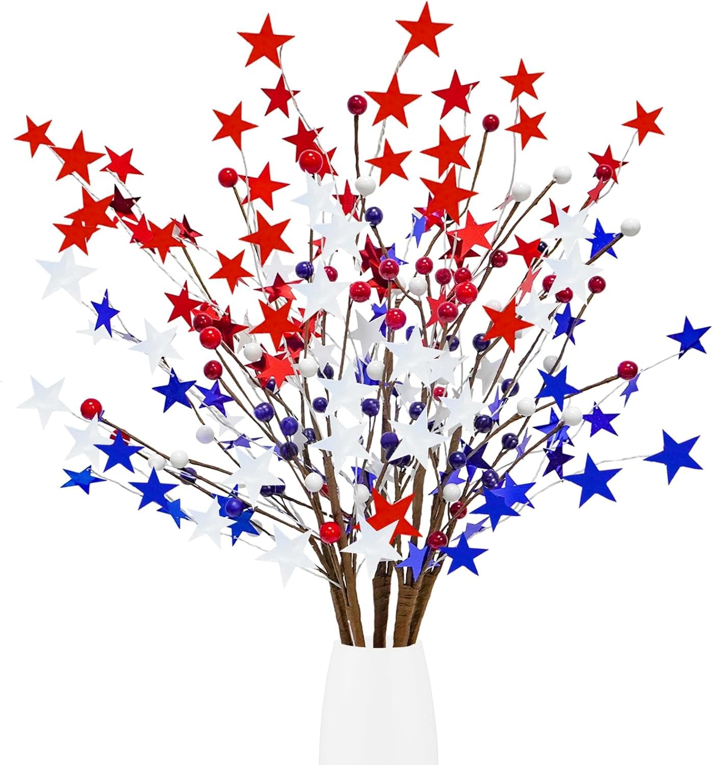 Boao 4th of July Centerpiece Decorations Table Picks 100 Pcs