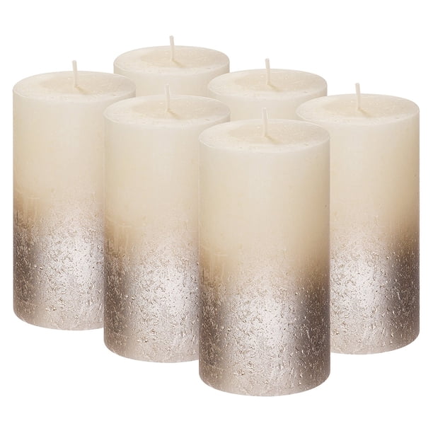 BOLSIUS Outdoor Pillar Candles Set of 3