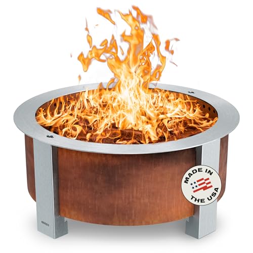 Breeo Y Series 30-Inch Smokeless Fire Pit