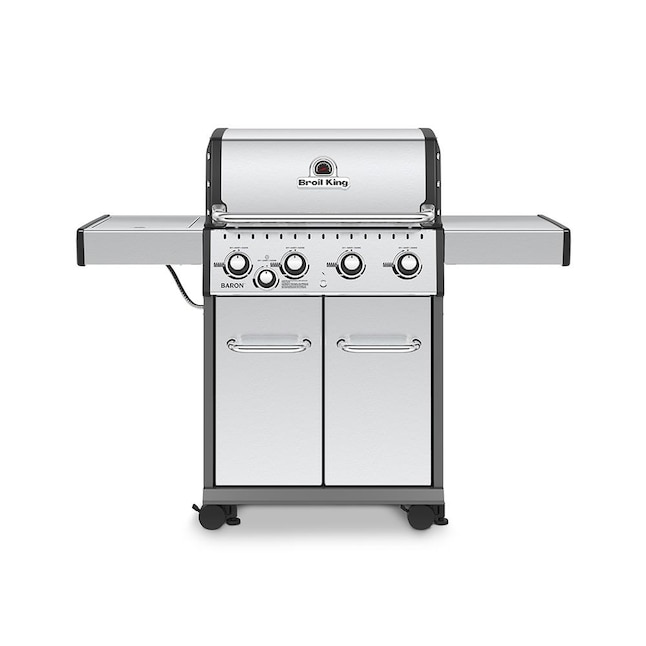 Broil King Baron S440 Pro 4-Burner Liquid Propane Gas Grill