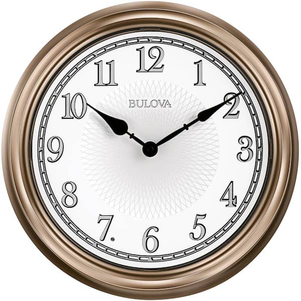 Bulova Thistle Indoor/Outdoor Wall Clock