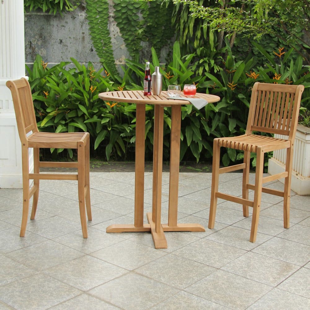 Cambridge Casual Bali Eucalyptus 3-Piece Bistro Set