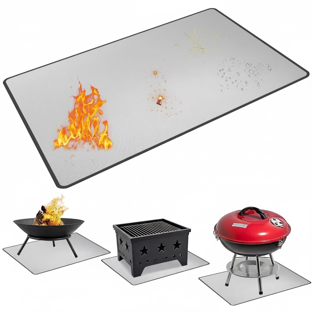 Camco Heavy Duty Grill Mat 30x48 Inch