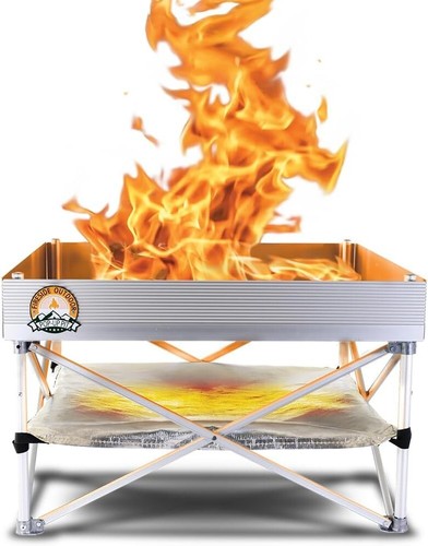Campfire Defender Protect Preserve Pop-Up Fire Pit Pad