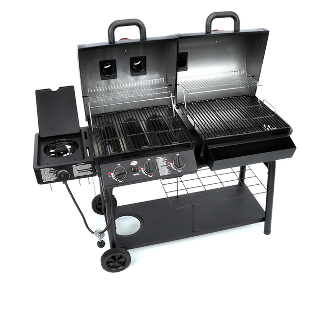 Char-Griller 5050 Duo Gas and Charcoal Grill