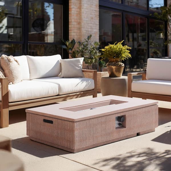 Christopher Knight Home Laertes Outdoor Propane Fire Pit Table