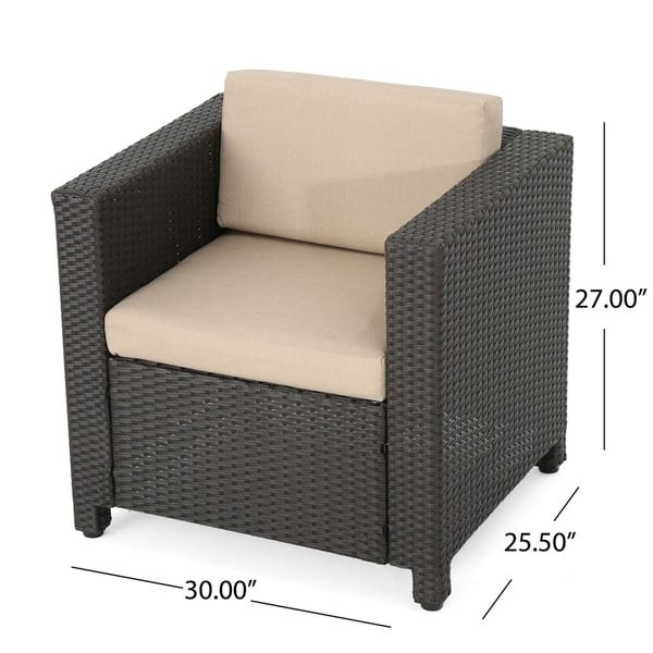 Christopher Knight Home Puerta Outdoor Wicker Set