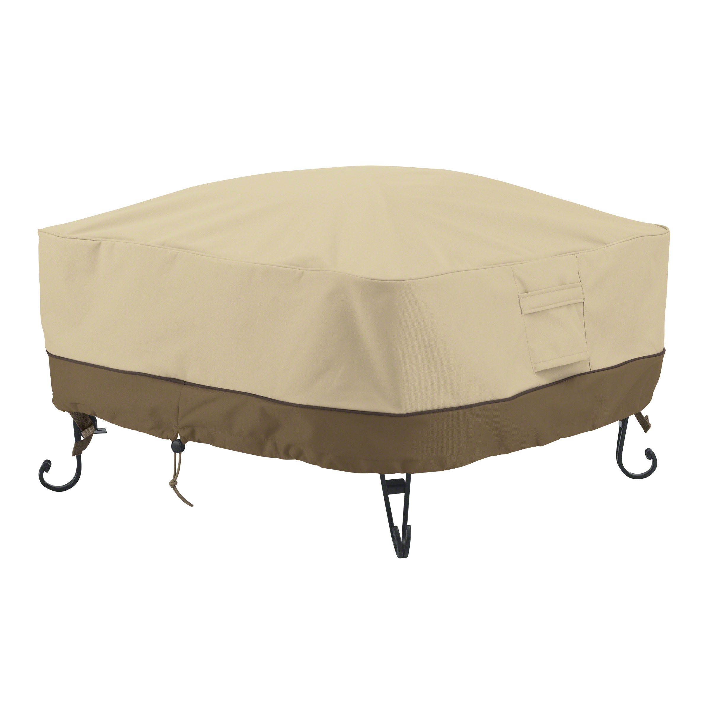 Classic Accessories Stonegate Water-Resistant Round Patio Fire Pit Cover