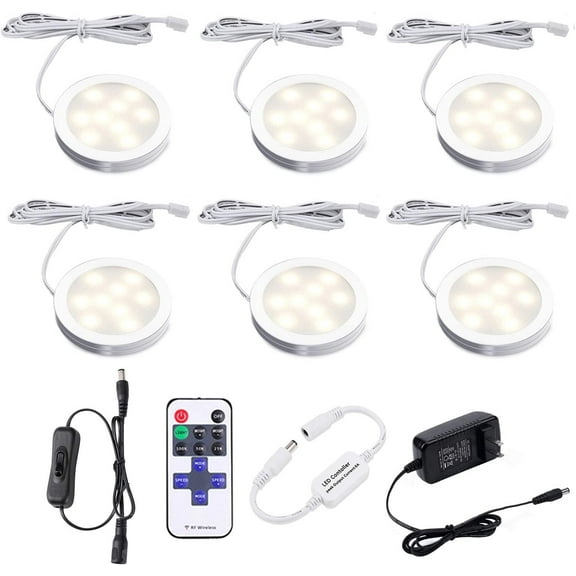 Cloudy Bay LED Under Cabinet Lighting Kit with Dimmer