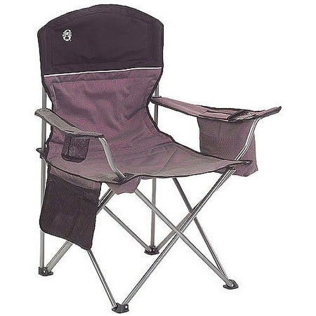 Coleman Camping Quad Chair with Built-In 4-Can Cooler