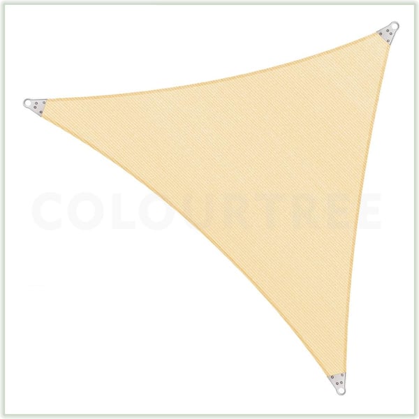 ColourTree 16 ft Triangle Sun Shade Sail