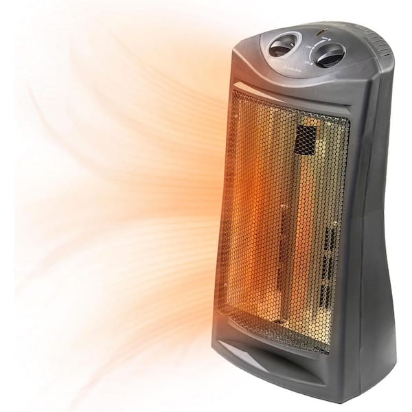 Comfort Zone CZ2047 1500W Oscillating Quartz Radiant Tower Heater