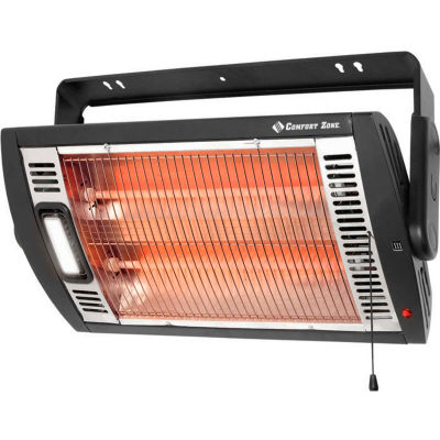 Comfort Zone CZQTV5M 1500W Ceiling Mount Quartz Infrared Heater