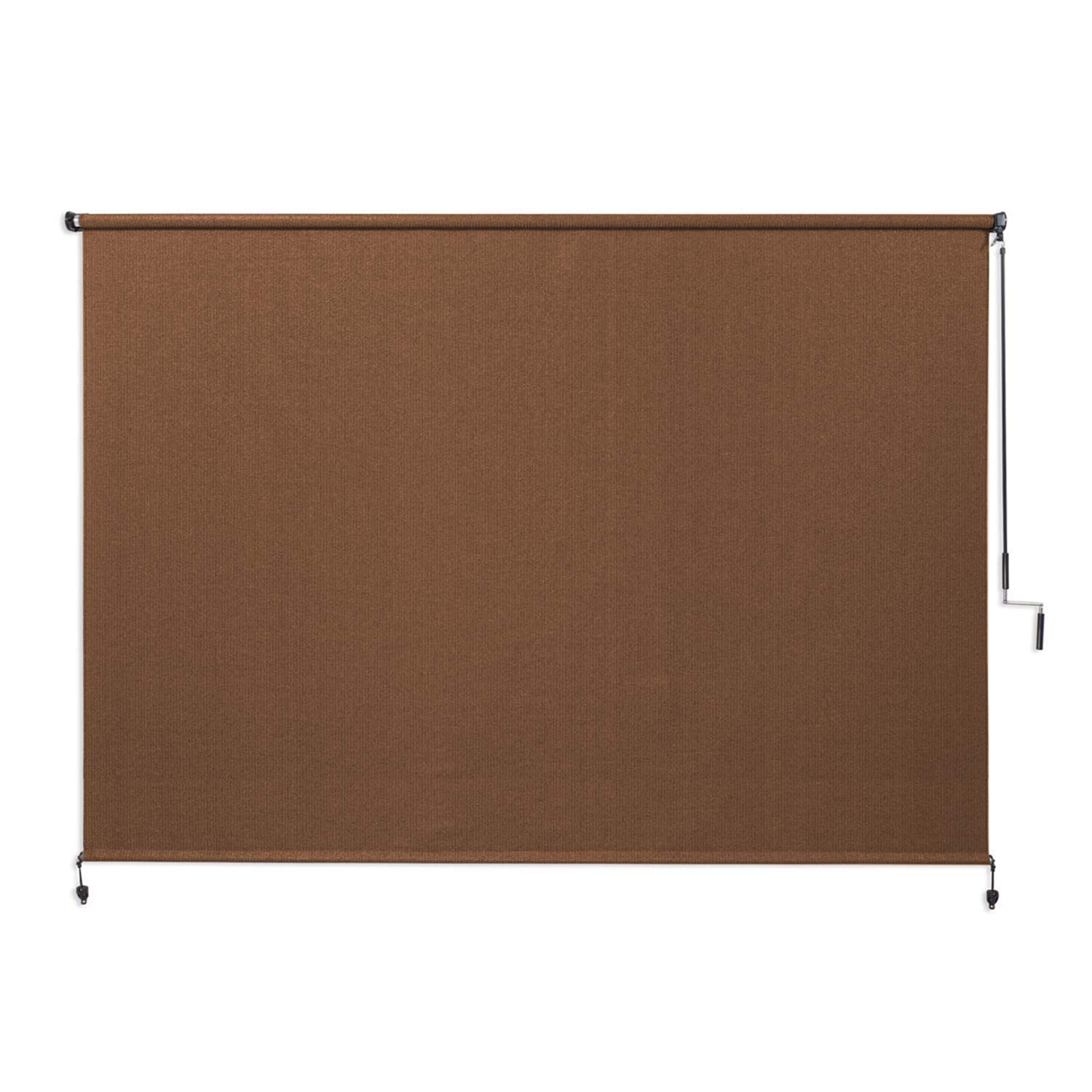 Coolaroo Exterior Roller Shade 8x6 ft with 90% UV Protection