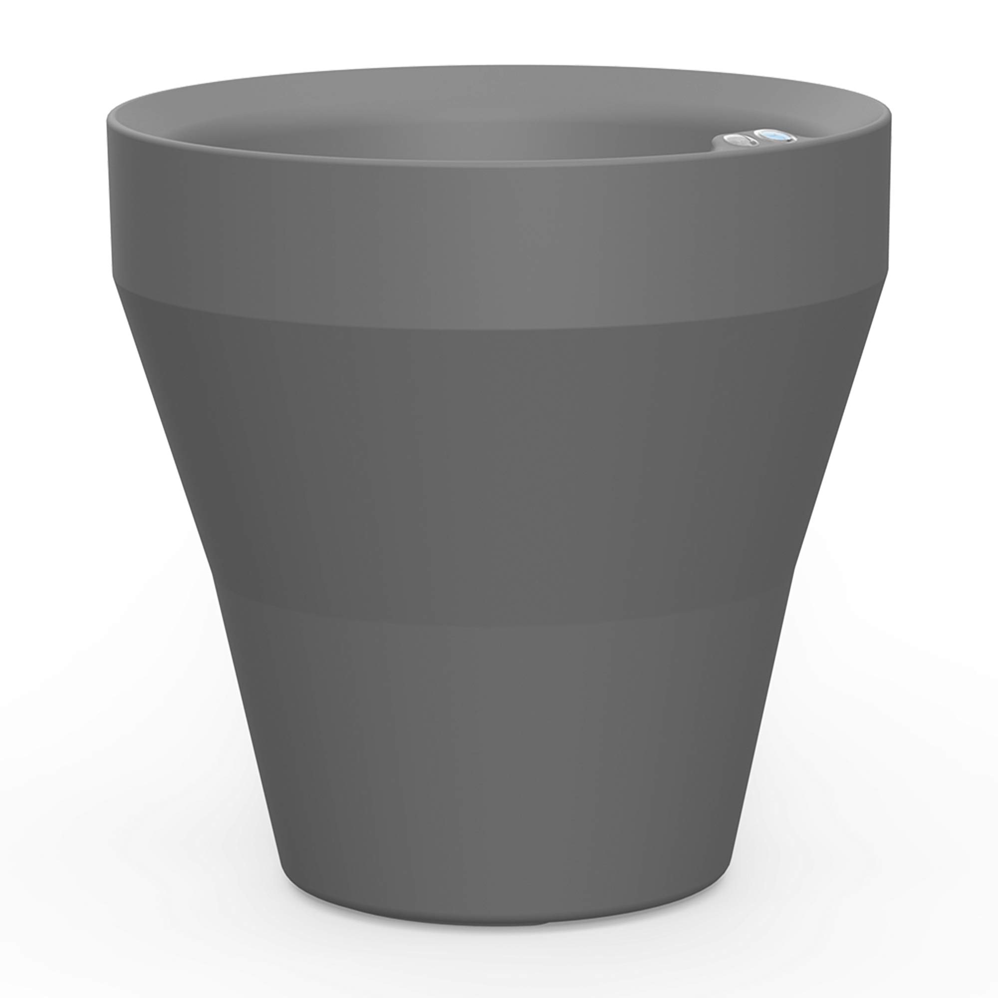 Crescent Garden TruDrop Large Round Self-Watering Planter