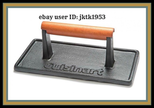 Cuisinart CGPR-221 Cast Iron Grill Press