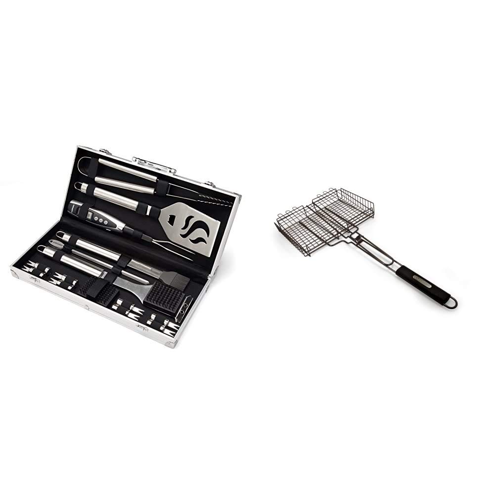 Cuisinart CGS-5020 20-Piece Stainless Steel BBQ Tool Set