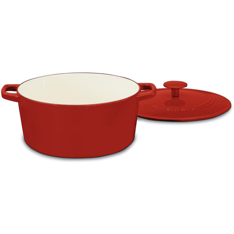 Cuisinart Chef's Classic Enameled Cast Iron 6-Qt Casserole