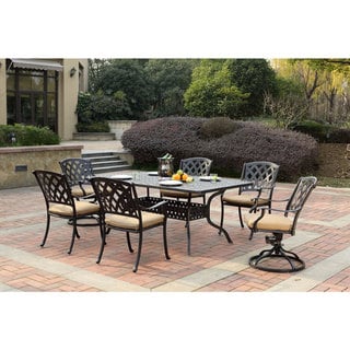 Darlee Ocean View Cast Iron 4-Piece Seating Group