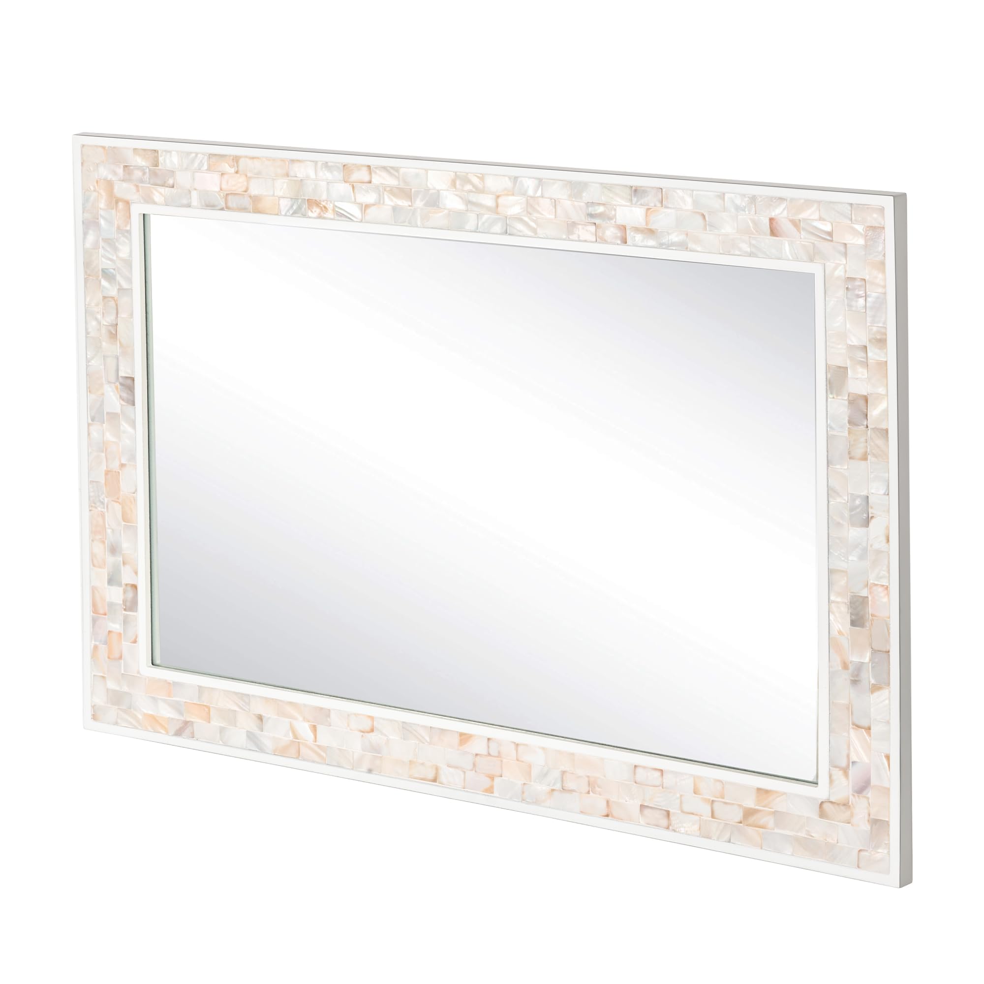 Deco 79 Aluminum Outdoor Wall Mirror 24x36