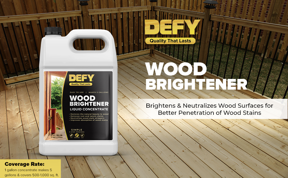DEFY Wood Brightener