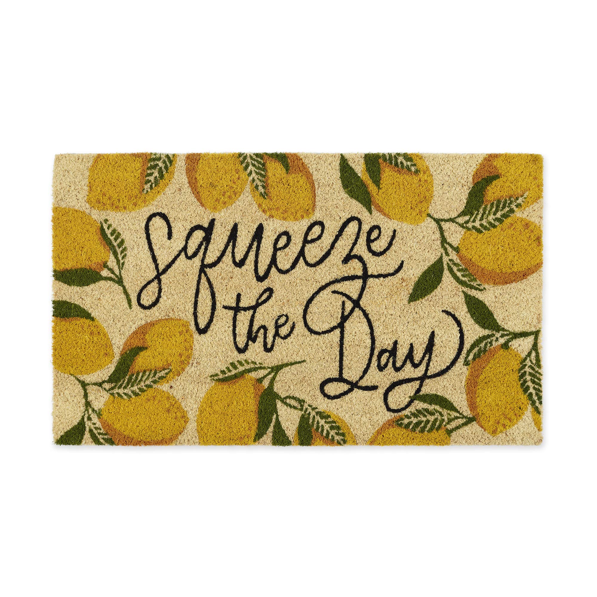 DII Harvest Pumpkin Printed Coir Doormat 18x30